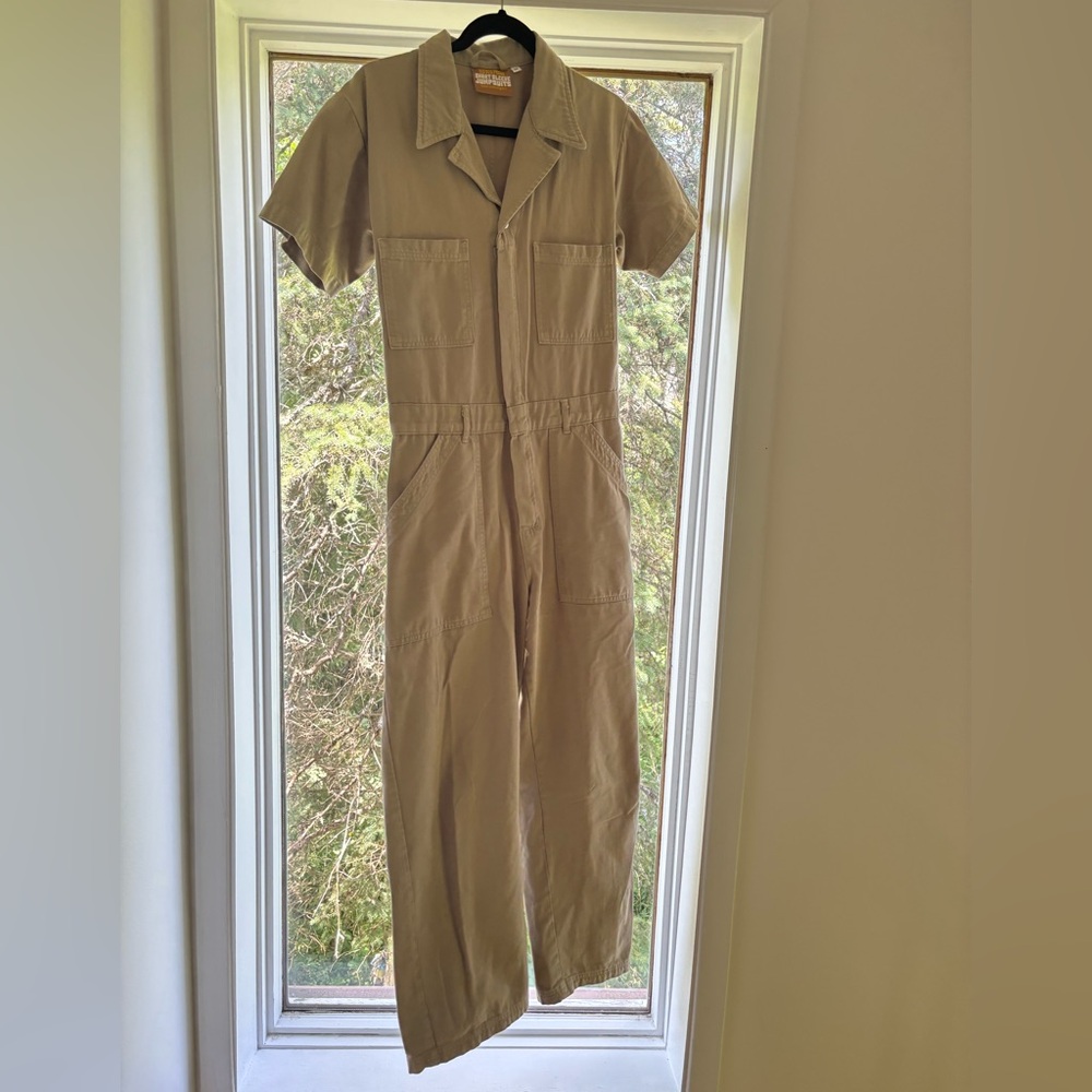 Big Bud Press khaki grey jumpsuit size medium